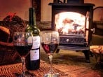 Cosy log fires